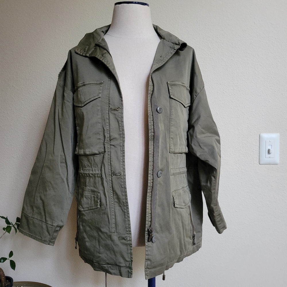 New JOIE Jenita Cotton Jacket in Fatigue SOLD OUT!